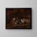 Samson et Dalila - Jan Steen — framed artwork on a wall