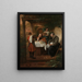 Supper at Emmaus - Jan Steen — framed artwork on a wall