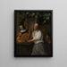 The Baker Arent Oostwaard and his wife Catharina Keizerswaard - Jan Steen — framed artwork on a wall