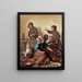 The children's meal - Jan Steen — framed artwork on a wall