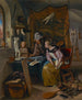 The Drawing Lesson - Jan Steen — artwork view