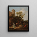 La diseuse de bonne aventure - Jan Steen — framed artwork on a wall