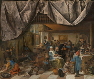 The Life of Man - Jan Steen — artwork view