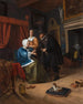 The Sick Girl - Jan Steen — artwork view