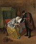 The Sick Woman - Jan Steen — artwork view