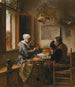 La prière avant le repas - Jan Steen — artwork view
