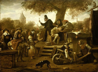 The Charlatan - Jan Steen — artwork view
