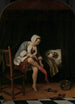 Woman at her toilette - Jan Steen — artwork view