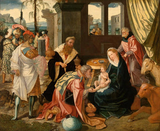 L'Adoration des Mages - Jan Swart van Groningen — artwork view