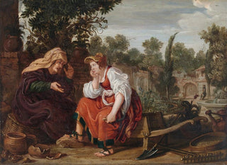 Vertumne and Pomone - Jan Tengnagel — artwork view
