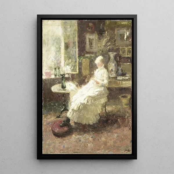 Annie Hall à Lissadell Surrey - Jan Toorop — framed artwork on a wall