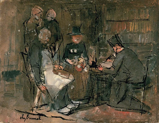 the lawyer's office - Jan Toorop — artwork view