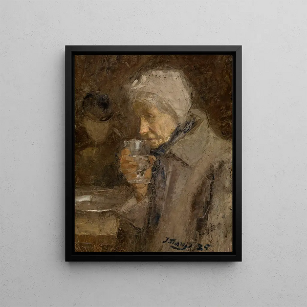 La bonne boisson - Jan Toorop — framed artwork on a wall