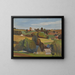 Bohemian Landscape - Jan Trampota — framed artwork on a wall