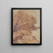 Tranchées du Danube - Jan Trampota — framed artwork on a wall