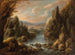 Landscape Painting with Shepherds - Jan van Bunnik — artwork view