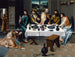 The Christ in Simon's house - Workshop of Jan van Dornicke — artwork view