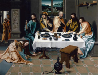 The Christ in Simon's house - Workshop of Jan van Dornicke — artwork view