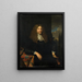Cornelis Backer 1633-1681 - Jan van Mieris — framed artwork on a wall