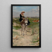 La promenade - Jan Verhas — framed artwork on a wall