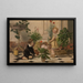 Two children - Jan Verhas — framed artwork on a wall