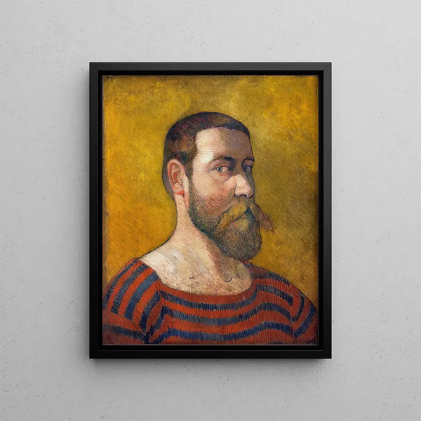 Self-portrait Painting - Jan Verkade — framed artwork on a wall