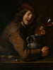 Boy drinking wine - Jan Vermeer van Utrecht — artwork view
