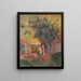 Boat along a Shore - Jan Vijlbrief — framed artwork on a wall