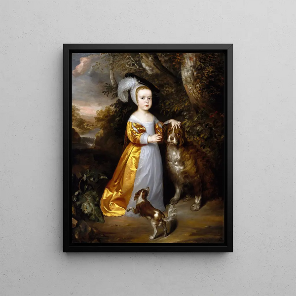 Esmé Stuart, 5th Duke of Lennox and 2nd Duke of Richmond 1649-1660 - Jan Weesop — framed artwork on a wall