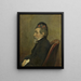 Portrait of Johan Hendrick Louis Meyer Marine painter - Jan Weissenbruch — framed artwork on a wall