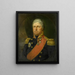 Portrait of Rear Admiral Job Seaburne May - Jan Willem May — framed artwork on a wall