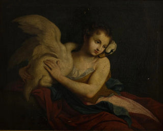Leda and the Swan - Jan Wincenty Kopff — artwork view
