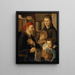 fice of the Steward Notary Office - Jan Woutersz Stap — framed artwork on a wall
