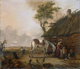 A piebald horse - Jan Wouwerman — artwork view