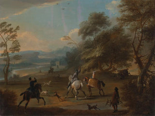 A Hawking Festival - Jan Wyck — artwork view