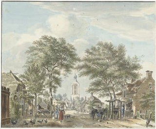 View of Scherpenzeel - Jan de Beijer — artwork view