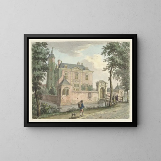 La Maison Berendrecht - Jan de Beijer — framed artwork on a wall