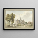 La maison den Ham sur la Niers en Allemagne - Jan de Beijer — framed artwork on a wall