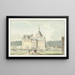 The Castle of Anholt - Jan de Beijer — framed artwork on a wall