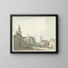 Market at Arnhem - Jan de Beijer — framed artwork on a wall