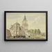 Saint-Martin at Emmerich von Osten - Jan de Beijer — framed artwork on a wall