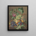Fruit Still Life Painting - Jan de Bruyn — framed artwork on a wall