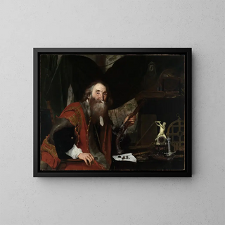 L'antiquaire - Jan de Herdt — framed artwork on a wall