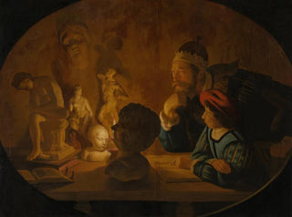 La leçon de dessin - Jan ter Borch — artwork view