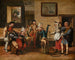 Tavern Scene Painting - Jan van Amstel — artwork view