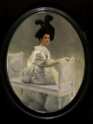 Jan van Beers - Woman in White.webp