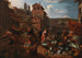 A market scene in Rome - Jan van Buken — artwork view