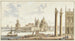 View of Santa Maria della Salute from St. Mark's Square in Venice - Jan van Call the Elder — artwork view