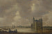 a castle by a river - Jan van Goyen — artwork view