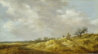 Path through the Dunes - Jan van Goyen — artwork view